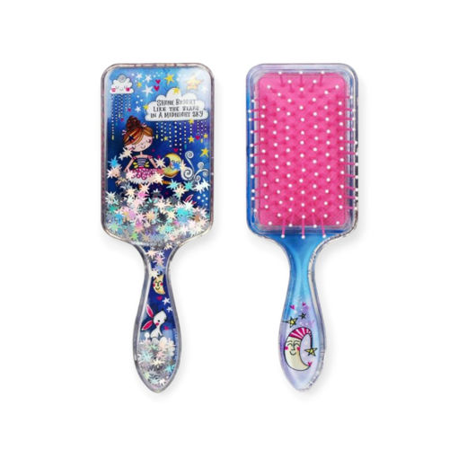 Picture of HAIR BRUSH MOON DANCE BLUE